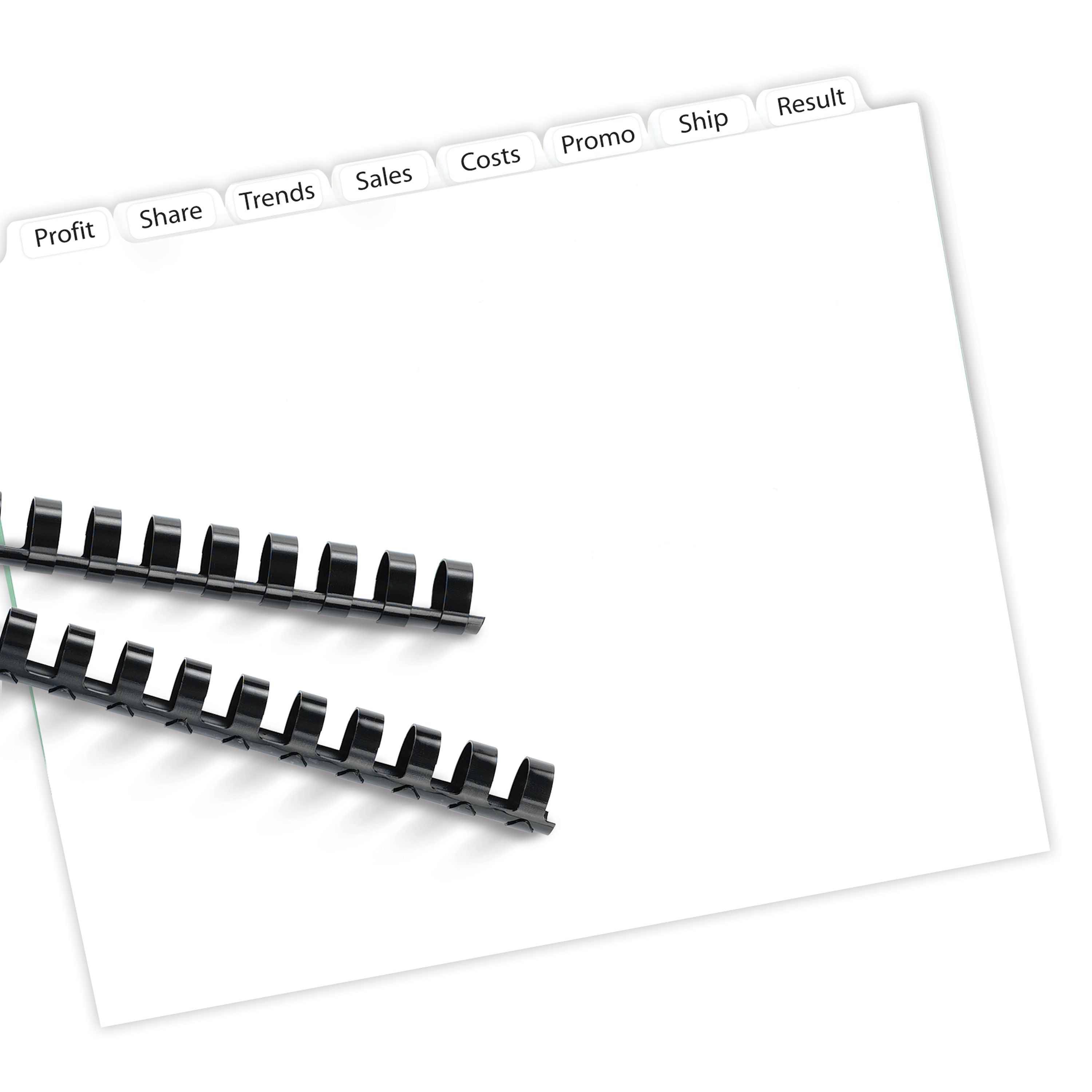 Avery Print & Apply Unpunched Dividers 8 Tabs, 5 Sets (11432) | Avery